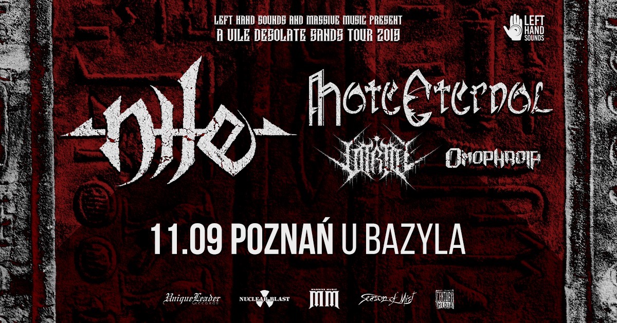 Nile/Hate Eternal + supports thumb image