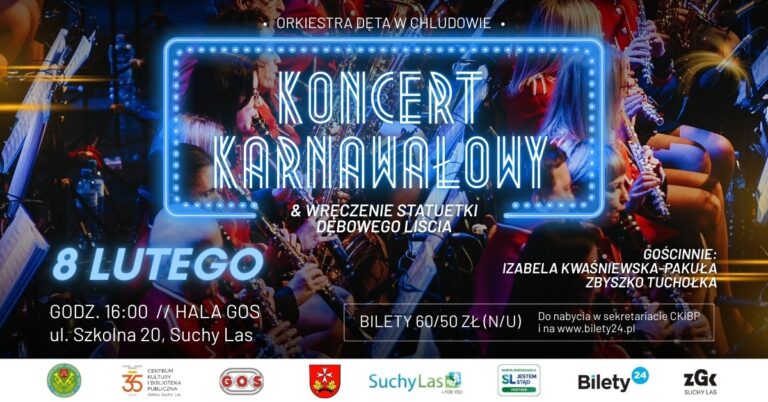 Koncert Karnawałowy Orkiestry Dętej z Chludowa