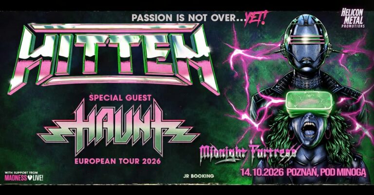 HITTEN + HAUNT + Midnight Fortress / 14.10 / Poznań @Pod Minogą
