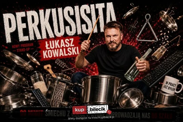 Łukasz Kowalski w programie „Perkusista”