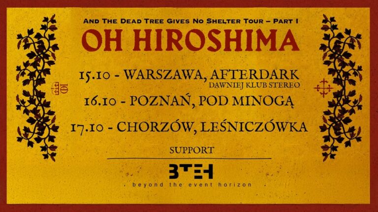 Oh Hiroshima & Beyond the Event Horizon