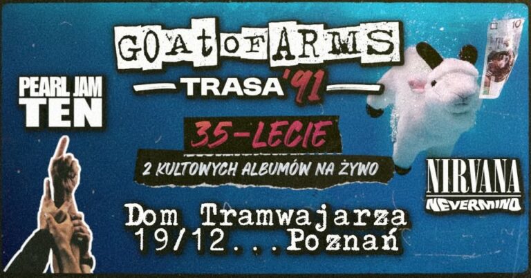 Nirvana „Nevermind” + Pearl Jam „Ten” | Goat of Arms