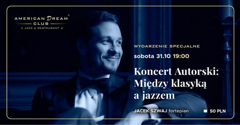 Między klasyką a jazzem – Jacek Szwaj